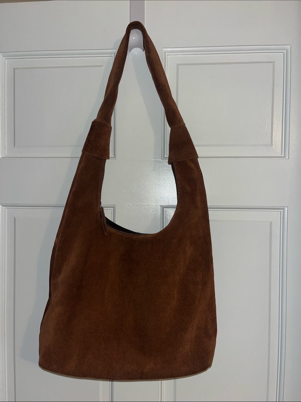 Harbour 2nd Brown Suede Shoulder Bag